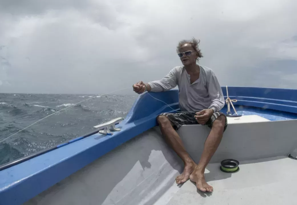 FISHERMAN, PALAU CREDIT: THE OCEAN AGENCY